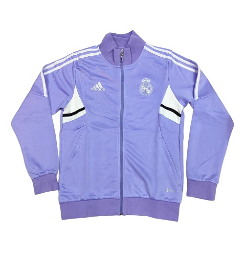 Real Madrid light purple 22/23 jacket Venu