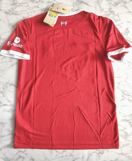 Liverpool home football jersey master Venu