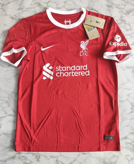 Venu Liverpool home football jersey master