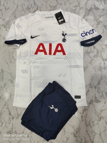 Tottenham Hotspur home football jersey set Venu