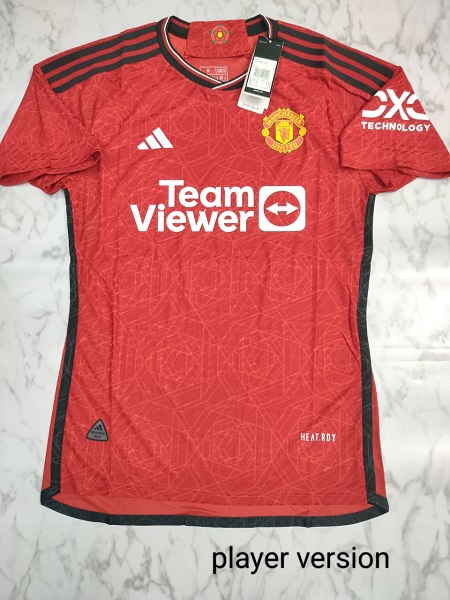 Manchester United home player football jersey Venu