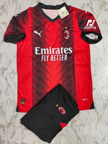 AC Milan home set football jersey Venu