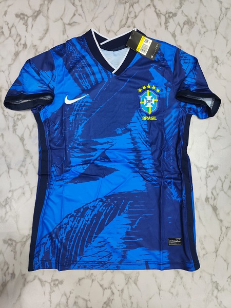 Venu Brazil Classic blue master football jersey