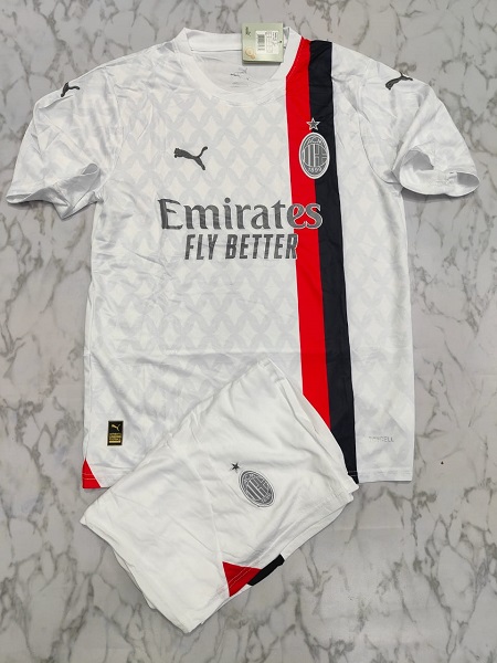 AC Milan away set football jersey Venu