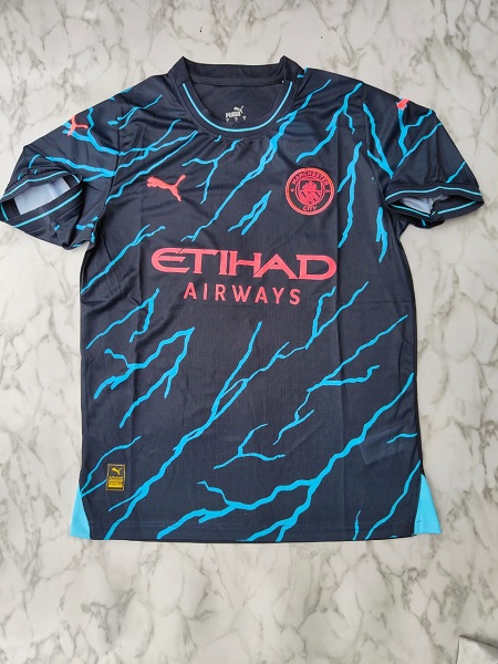 Manchester City third master football jersey Venu