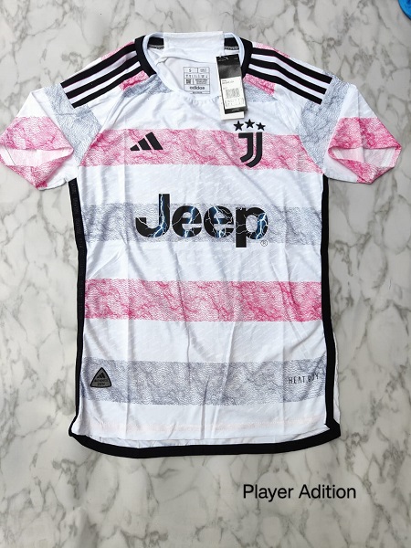 Juventus Away Football Jersey 23/24 Player Version – The Venu Sports Shop