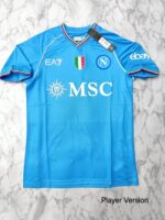 Napoli home player football jersey Venu