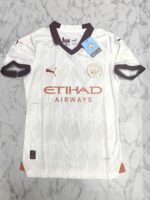 Manchester City away player football jersey Venu