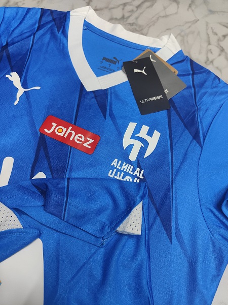 Venu Al Hilal home player football jersey