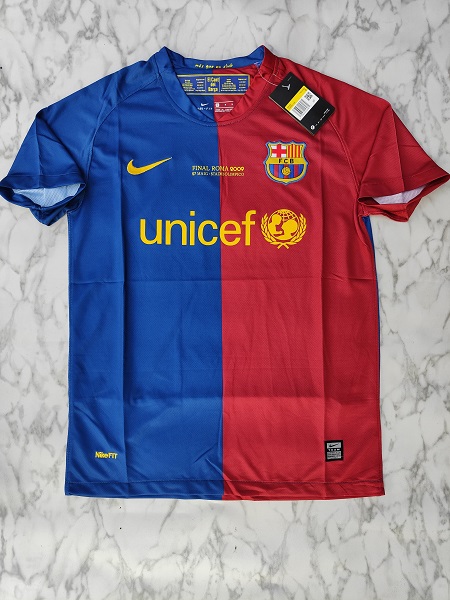 FC Barcelone home retro master football jersey Venu
