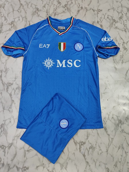 Napoli home set football jersey Venu