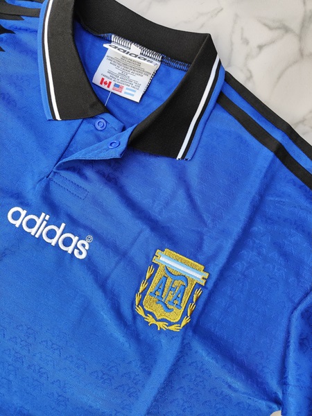 Venu Argentina home retro master football jersey