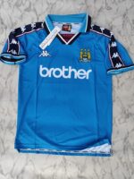 Manchester City home retro master football jersey Venu