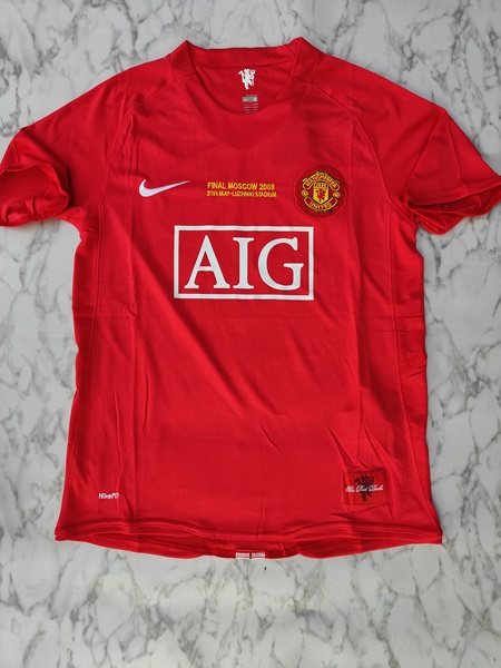 Manchester United home AIG master football jersey Venu