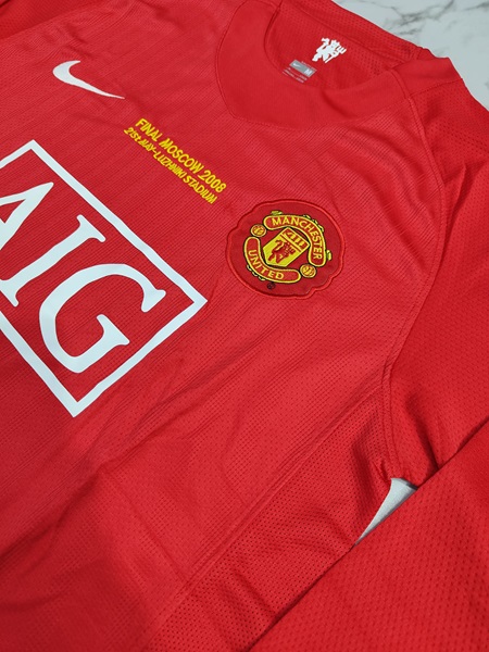 Venu Manchester United home AIG full sleeves master football jersey