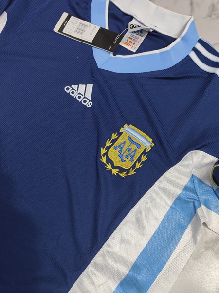 Venu Argentina away retro master football jersey