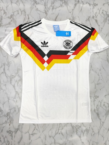 Germany home retro master football jersey Venu