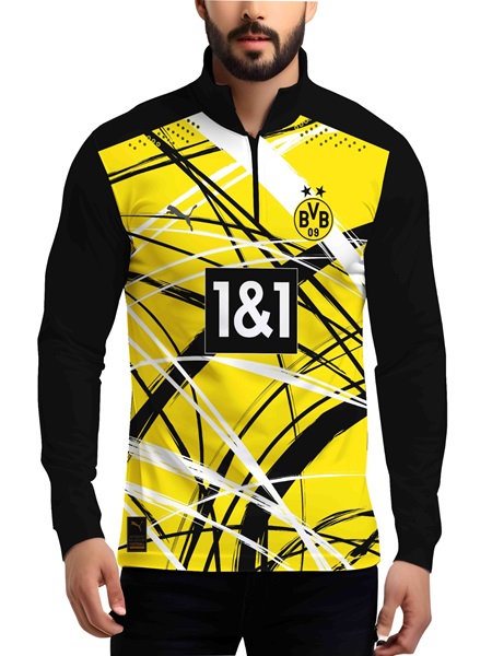 Borussia Dortund Yellow football Zipper Venu