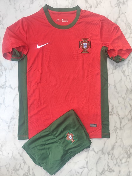 Portugal home set football jersey Venu