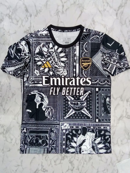 Arsenal Black Special Edition Football Jersey 24/25 Master copy Only ...