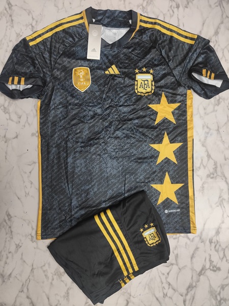 Argentina 3 stars edition set football jersey Venu