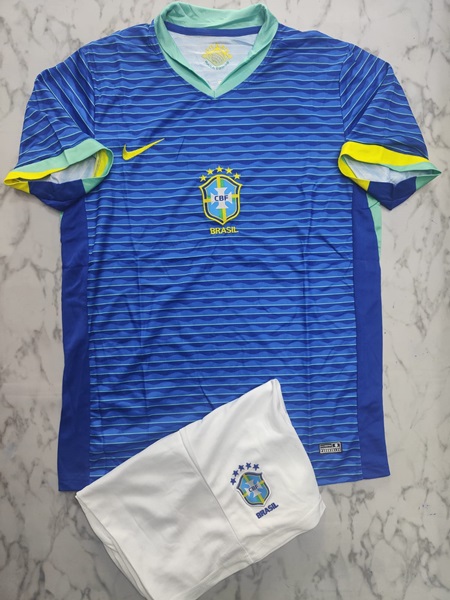 Brazil away set football jersey Venu