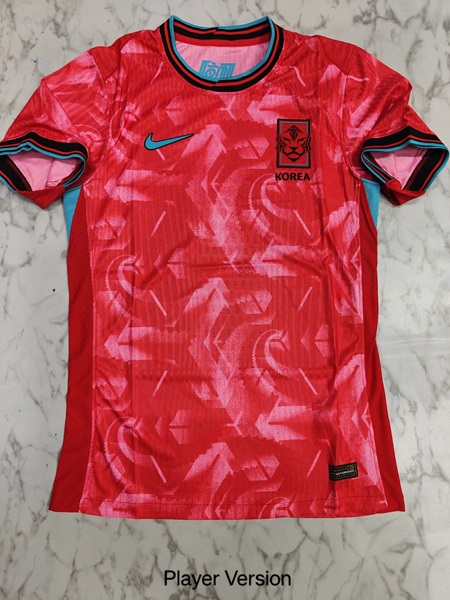 South Korea home player football jersey Venu