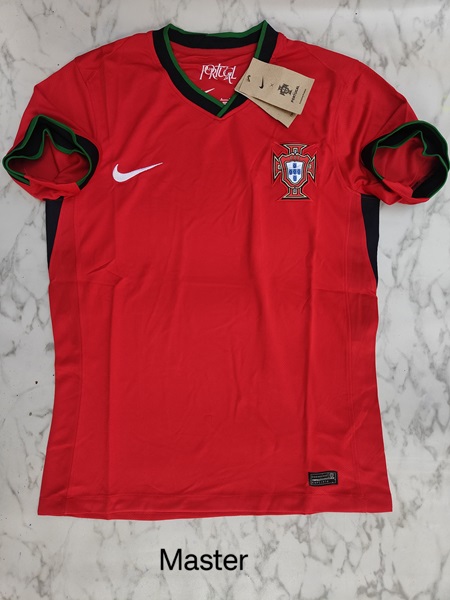 Portugal home master football jersey Venu