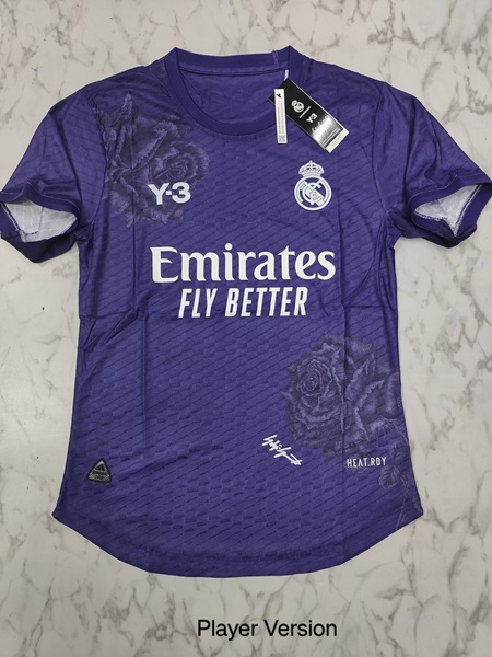 Real Madrid y3 special player football jersey Venu