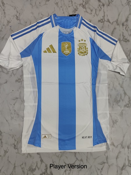 Argentina home player football jersey Venu