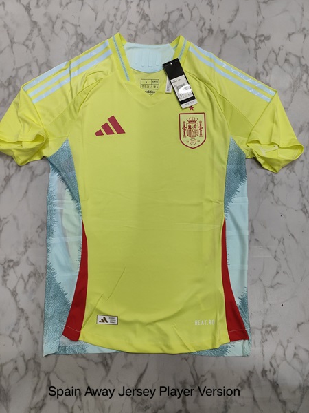 Spain away player football jersey Venu