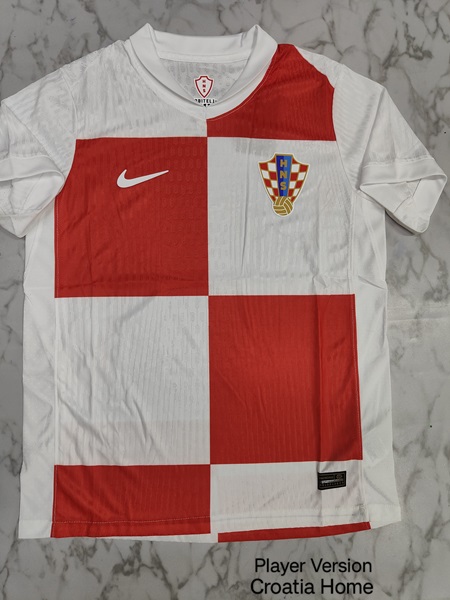 Croatia home player football jersey Venu