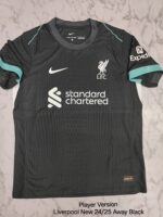 Liverpool away player football jersey Venu