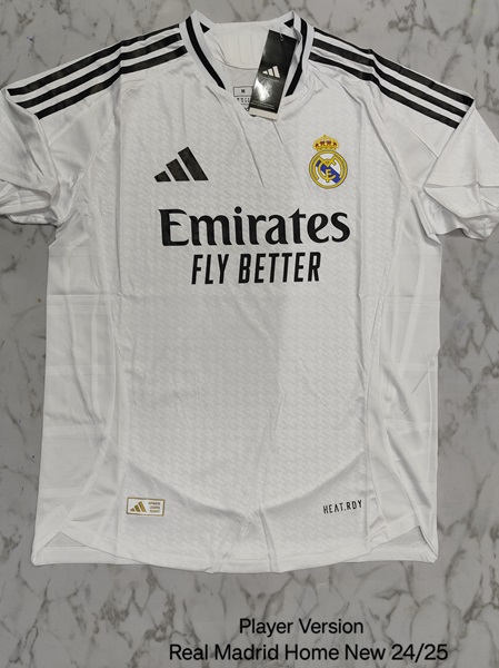 Real Madrid home player football jersey Venu