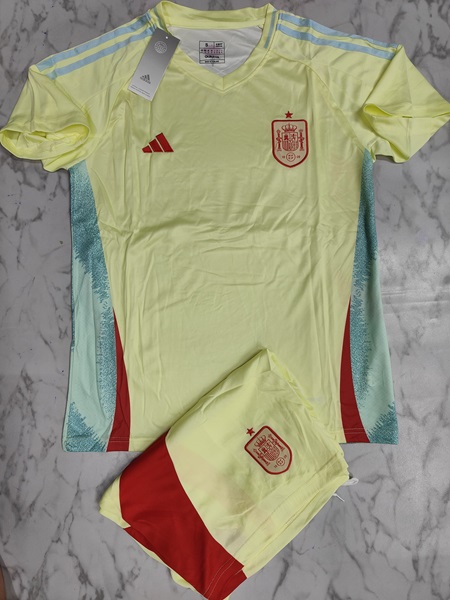 Spain away set football jersey Venu