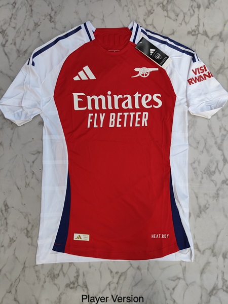 Arsenal home player football jersey Venu