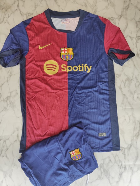 Fc Barcelona home set football jersey Venu