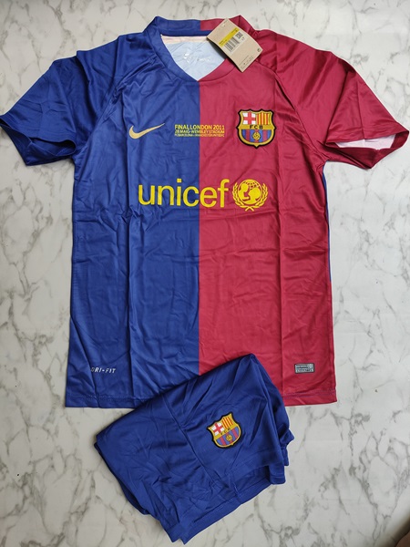 FC Barcelona home retro set football jersey Venu