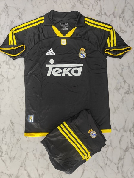 Real Madrid away retro set football jersey Venu