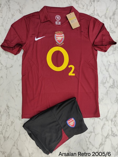 Arsenal home retro set football jersey Venu