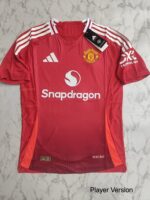 Manchester United home player football jersey Venu