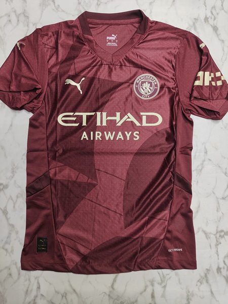 Manchester City third player football jersey Venu