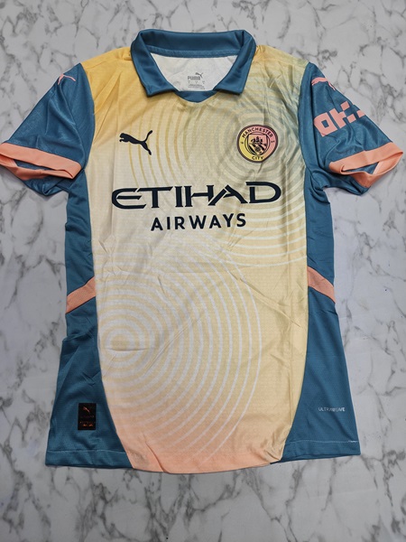 Manchester City fourth player football jersey Venu