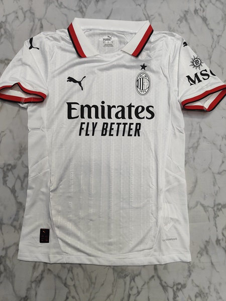 Ac Milan away player football jersey Venu