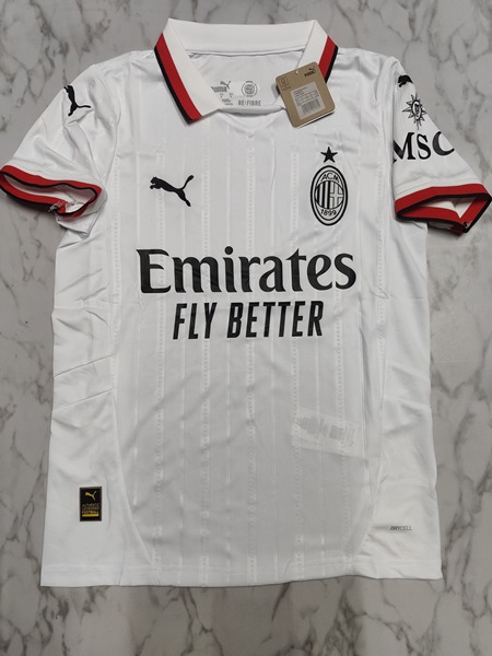 Ac Milan away master football jersey Venu