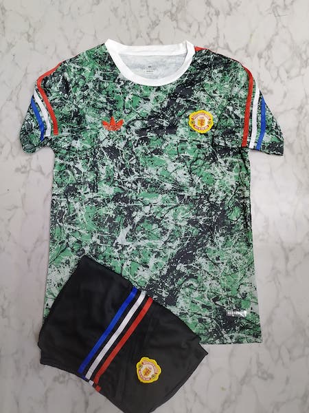 Manchester United stone roses set football jersey Venu