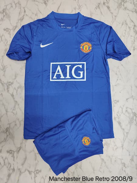 Manchester United third retro football jersey Venu