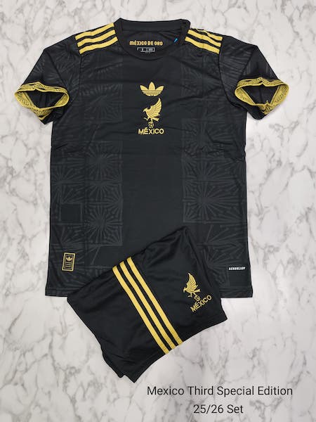 Mexico third set football jersey set Venu