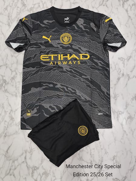 Manchester city special edition set football jersey Venu