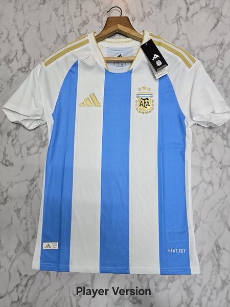 Argentina home player football jersey Venu